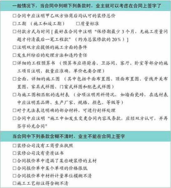 一些需要注意的合同细节