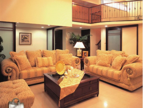 一个装修豪华得客厅